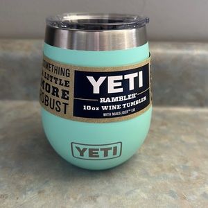 SOLD Yeti wine tumbler